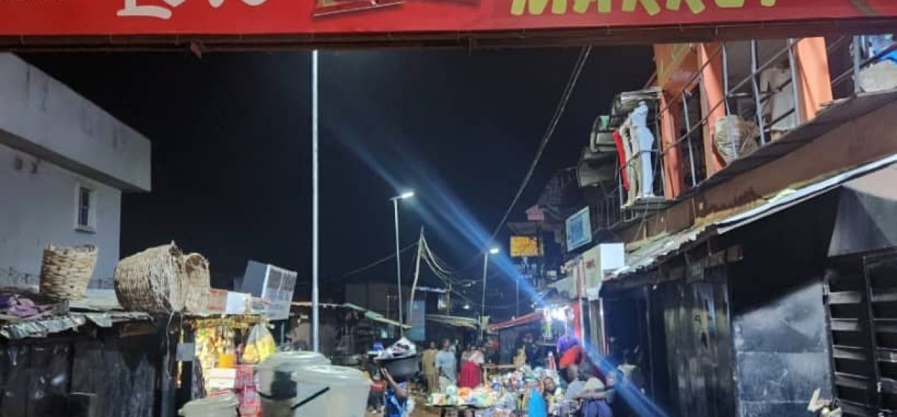 Uchi Market Solar Light Installation